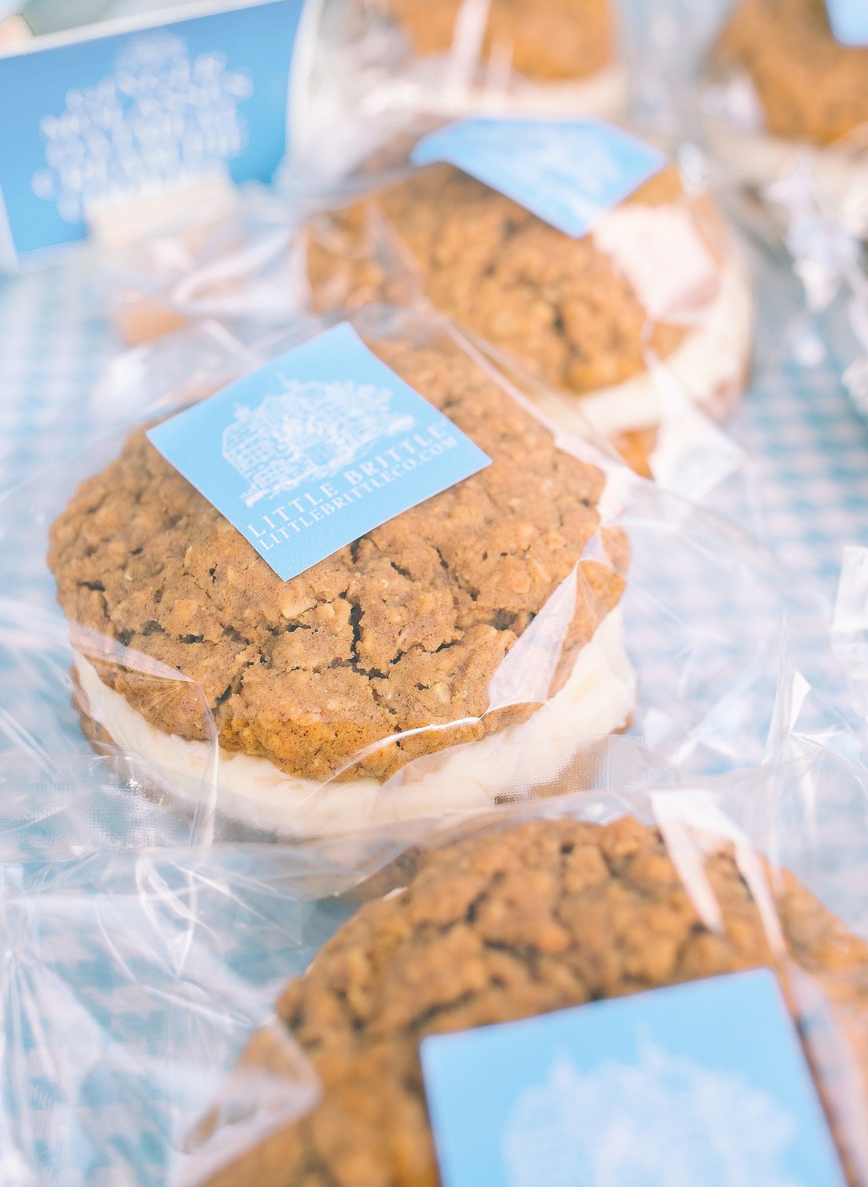 Giant Oatmeal Cream Pie Cookies - Limited Time Shipping