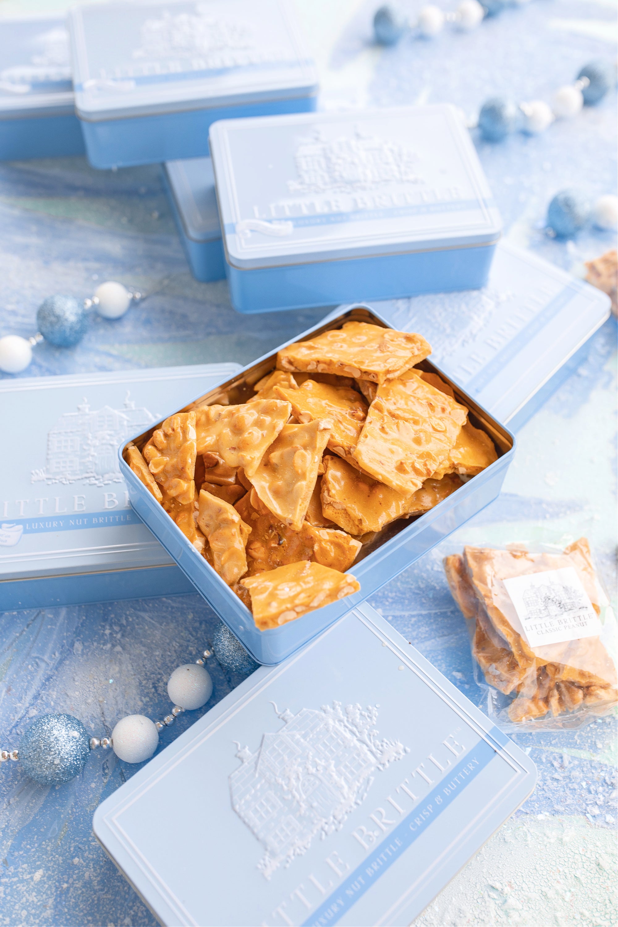 Little Brittle Signature Gifting Tin - 20 Ounces of Luxury Brittle