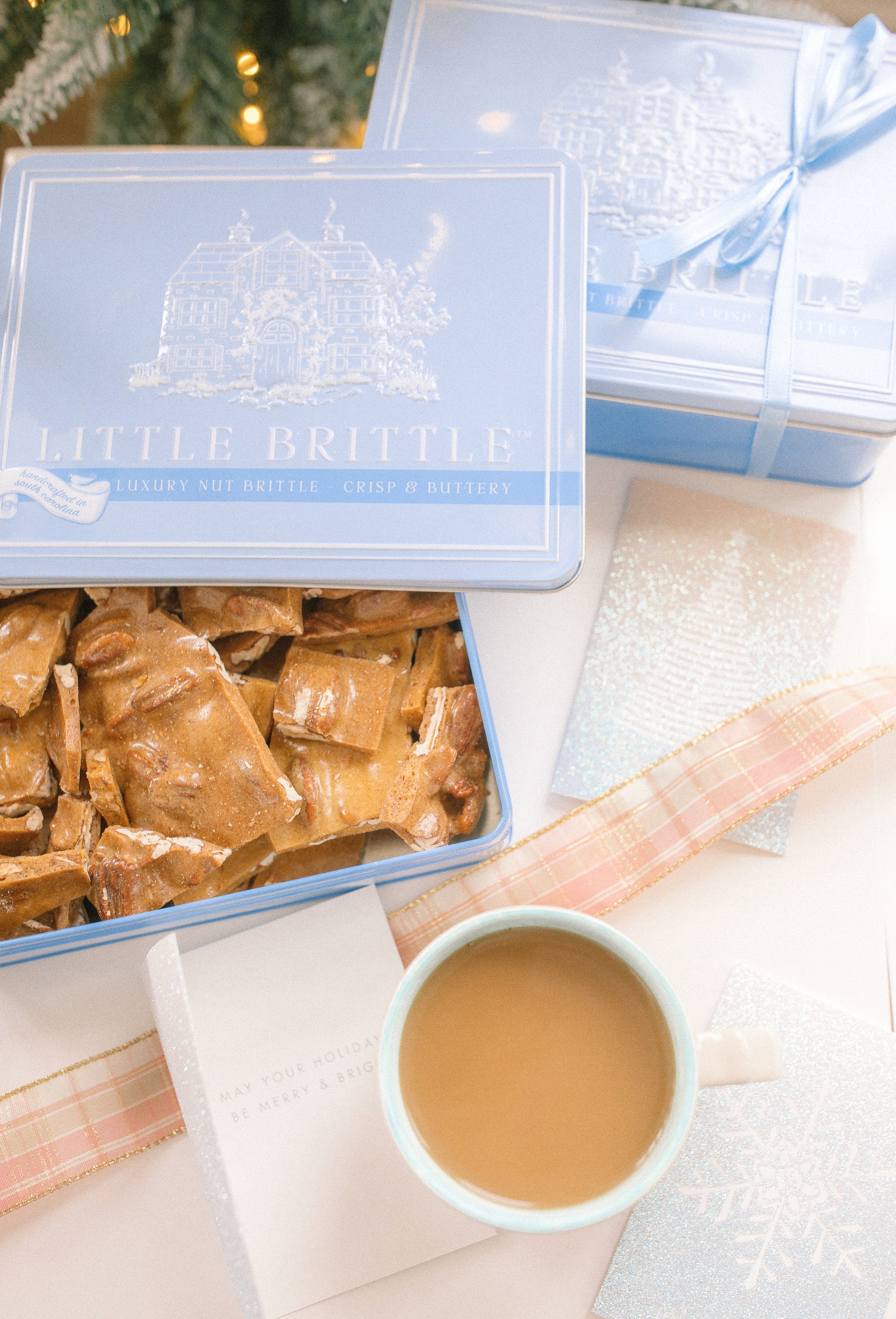 Little Brittle Signature Gifting Tin - 20 Ounces of Luxury Brittle