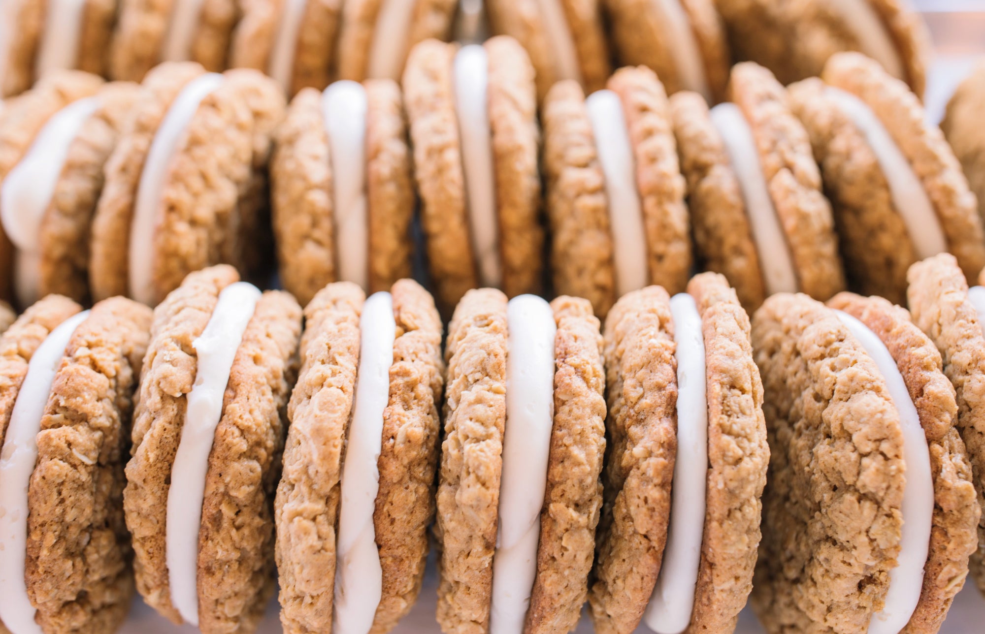 Giant Oatmeal Cream Pie Cookies - Local Pickup Only